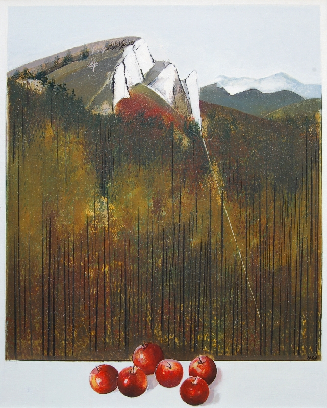 "Jeseň I.", 80x100cm, olej, 2008