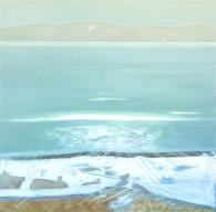 "Sea", 100x100cm, oil painting, 2011