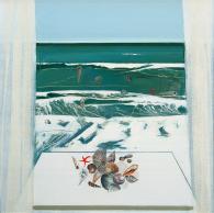 "Seaside still life", 100x100cm, oil, 2007