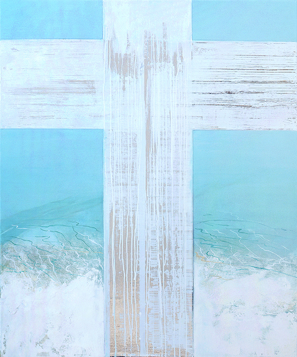 "Sea I", 100x120cm, oil painting, 2017