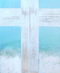 "Sea I", 100x120cm, oil painting, 2017